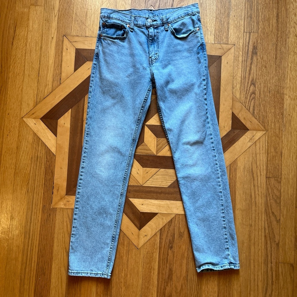 Levi's Men's Slim Jeans Light Blue Denim